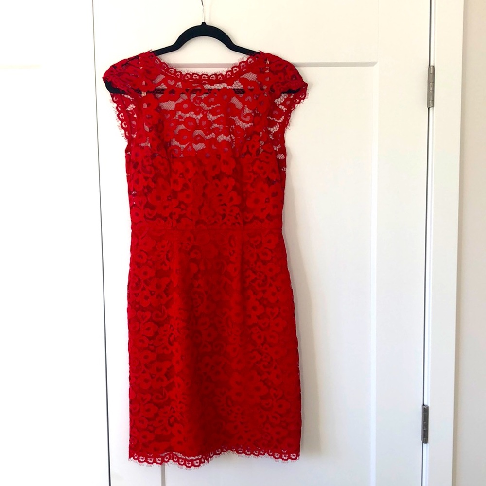 Shoshanna lace dress, size 4